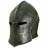 Medieval Barbute Great Knight Templar Sca Larp Crusader Helmet